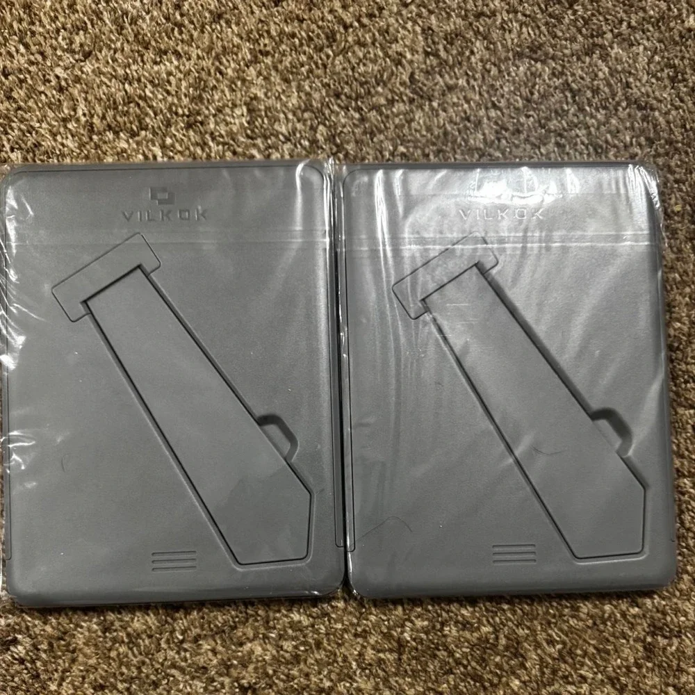 Vilkok Gray Photo Frame Set 2pk 5x7 6x8 Modern NWT Good